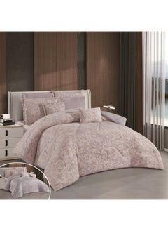 Buy Winter Duvet Set With Fur And Velvet Double-Sided Made Of Durable And Soft Fabric Heavy Filling 4 Pieces Single Size in Saudi Arabia