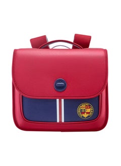 اشتري Nohoo Preppy Spine Protection Horizontal School Backpack for 0-5 Grade Primary Students - Red في الامارات