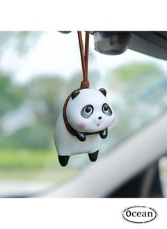 Buy Swing Panda Car Pendant Hanging Accessories Car Rearview Mirror Interior Ornament Home Decoration Accessories in Saudi Arabia