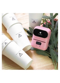 اشتري Phomemo M110 Portable Thermal Label Printer Bluetooth Connection Apply For Labeling Shipping Office Cable Retail Barcode في الامارات