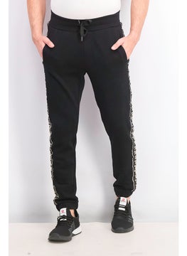 اشتري Men Sportswear Fit Training Sweatpants, Black/Gold في الامارات