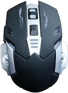 Buy D500 7 LED Color 1600 DPI 6 Buttons Wired Gaming Mouse - BLack in Egypt