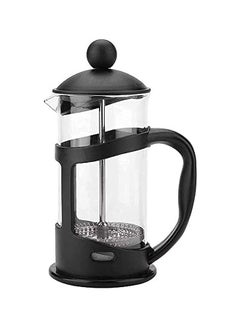 Buy SYOSI Stainless Steel Press Coffee Maker Glass French Press Maker Home Office Tea Coffee Pot (Size : 350ml) in Egypt