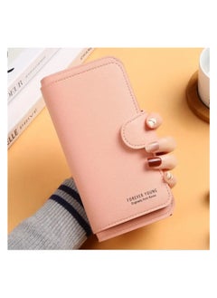 Buy Ladies Wallet Women Leather Clutch Purse Credit Card Coin Holder in UAE