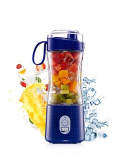 Buy Portable Blender Personal Blender - USB Rechargeable Mini Blender with 6 Blades Juicer Cup for Juice, Shakes and Smoothies in Saudi Arabia