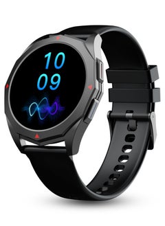 Buy Rio 1.39" HD Display, Bluetooth Calling Full Touch Screen Smart Watch for Men & Women, Health Suite, Multiple Watch Faces, Multi Sports Modes, DIY Watch Faces, Metal Body, World Clock, Jet Black in UAE