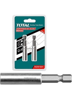 اشتري TOTAL Steel Screwdriver Bit Holder - 60mm  Set of 2 Pieces في مصر