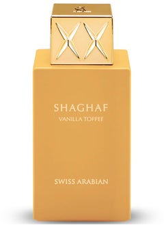 Buy Shaghaf Vanilla Toffee EDP 75ml in UAE