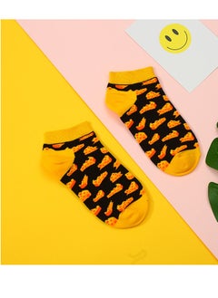 اشتري Unisex Absorb Sweat and Deodorize Socks 3 Pairs High Quality Socks One Size Fits All في السعودية