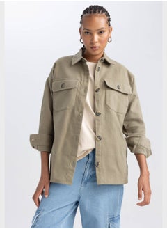 Buy Button Detail Jacket in Saudi Arabia