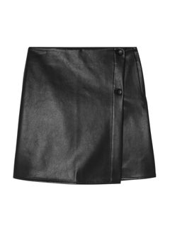 اشتري Short faux leather skirt في مصر