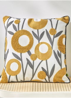 Buy Retro Garden Filled Cushion 45x45 cm in Saudi Arabia