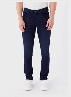 Buy 750 Rinse Wash Slim Fit Jeans in UAE