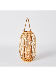 Buy Willa Willow Lantern With Glass Votive 58 x 17 x 17 cm in UAE