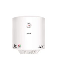 Buy Danube Home Milano Electric Water Heater Vertical, White, 50 Liter - 450 x 558 mm in UAE