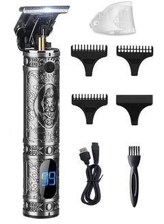 Buy Rechargeable Hair Clippers  Professional Hair Trimmer  Electric Beard Shaver Hair Cutting Kit in Saudi Arabia