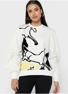 Buy Graphic Detail Sweatshirt in UAE