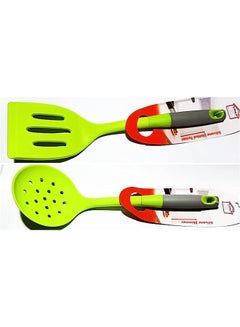 Buy Silicone Slotted Spatula And Skimmer Set Of 2 Pieces in Egypt