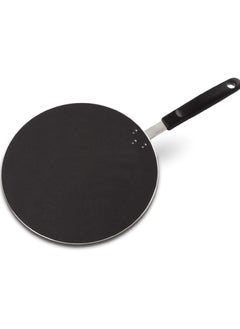 Buy Flat Frying Pan Non Stick PFOA Free, Perfect for FLATBREADS 30 cm Black, Made Brazil in Saudi Arabia