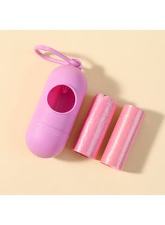 Buy Baby Portable Hanging Extractable Diaper Disposable Garbage Bag Box-Pink in Saudi Arabia