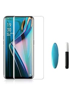 اشتري Curved Glass Screen Protector Full Glue UV Light for Honor 50 5G / Huawei Nova 9 Nano Optics - Clear في مصر