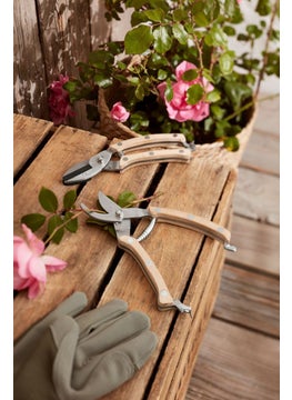 اشتري 2 Pcs Garden Scissors , Silver and Brown في الامارات