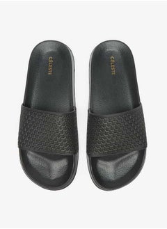 Buy Women's Textured Slides in Saudi Arabia