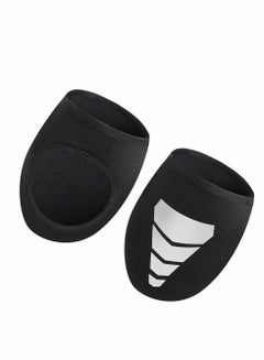 اشتري Cycling Shoe Toe Covers Winter Toe Warmers Cycling Overshoes Protectors Black/1 Pair في السعودية