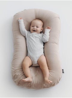 Buy Baby Nest Baby Lounger - Baby Nest Pillow Soft Organic Cotton Breathable Lounger For 0-12months,Portable Baby Bed Infant Newborn Nest Lounger Pillow in UAE