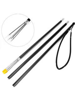 اشتري 3-Piece Fishing Harpoon Aluminum Alloy Gaff Hook في الامارات