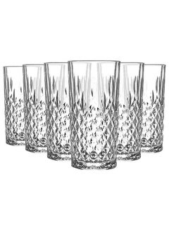 Buy High 6 Piece Glasses Set 12.25 oz-Clear in Egypt