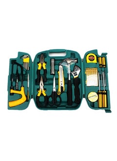 Buy 27-Piece Wrench Set with Hammer Screwdriver Saw, Auto Repair, Furniture Maintenance Combination Set, Suitable for Auto Repair Shop / Home Use (With Storage Box) in Saudi Arabia