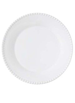 Buy Tiffany Dinner Plate, White - 26 cm in UAE