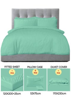 Buy 4 Pieces Single Size Bedding Cover Set in UAE