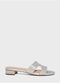 اشتري Mule Capra Low Heel Sandals في الامارات