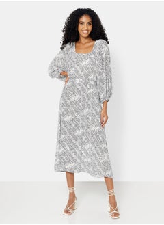 Buy Paisley Print Midi Dress in UAE