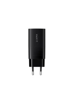 Buy Havit UC20 USB-C Wall Charger Mini 65W PD 3.0 Power Adapter for Iphone Samsung in Egypt