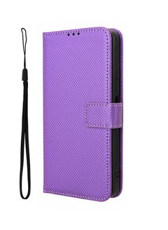 Buy ITEL A70/A665L 4G Case Cover Soft Quality Leather Flip Folio Wallet with Card Slots Holder Stand Back Cover Drop-Proof Shock-Proof Protective Shell Phone Back Accessories Protection in Saudi Arabia