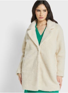 Buy Fur Longline Coat in Saudi Arabia