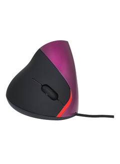 Buy 5D Optical Wired USB Mouse Purple in UAE