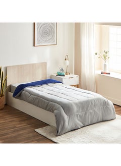 Buy Vera Single Reversible Microfibre Comforter 220 x 135 cm in UAE