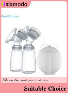 Buy High-Quality Convenient Double Electric Breast Pump Set With Milk Bottle in Saudi Arabia