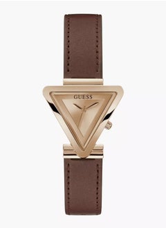 اشتري Guess Women's Triangle Analog Rose Gold Tone Case Quartz Watch - GW0548L2 في الامارات