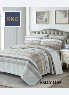 Buy A Luxurious 6 Piece Double Compressed Duvet Comforter Set Quilt Size 220 By 240 Cm Kally in Saudi Arabia