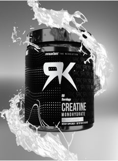 Buy Rawkem Creatine Monohydrate Powder – 100% Pure Micronized – unflavored – Pre-workout and post-workout recovery supplement for strength to increase muscle mass - 60 servings, 300 g in UAE