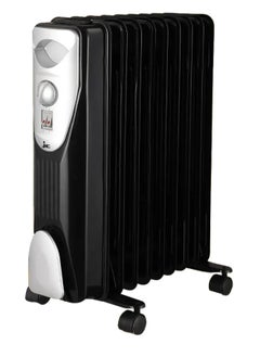 Buy Oil heater, 7 metal fins, black, 1200 watts, from Jac in Egypt