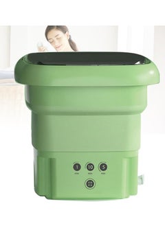 Buy Portable Washing Machine Foldable, Mini Small Washer, with 3 Modes Cleaning, With Drain Basket, Suitable for Home, Business, Travel, College Room, RV, Apartment in UAE