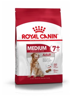 Buy Royal Canin Medium 7+ Dry Dog Food 4KG in UAE