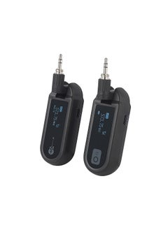 اشتري Wireless Guitar System Rechargeable Guitar Transmitter Receiver Set UHF Adjustable Volume في الامارات