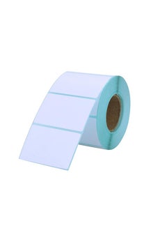 Buy Thermal Label Roll Barcode Printer Sticker Waterproof Adhesive Sticker Inner Core 60*40*800 Sheets in Saudi Arabia